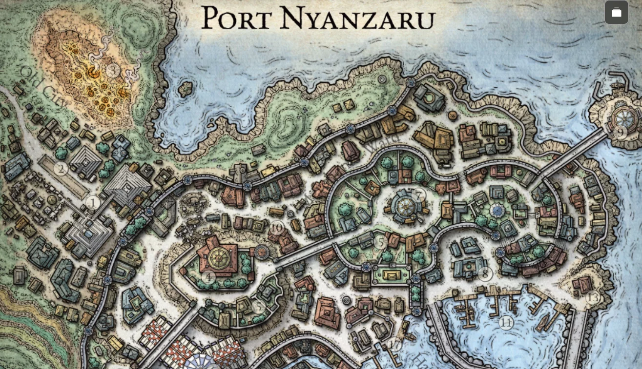 Mapas oficiales de la aventura
